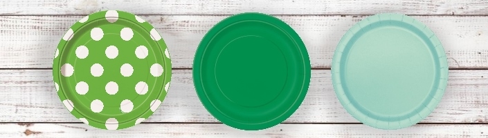 Green Coloured Themed Party Supplies | Party Save Smile